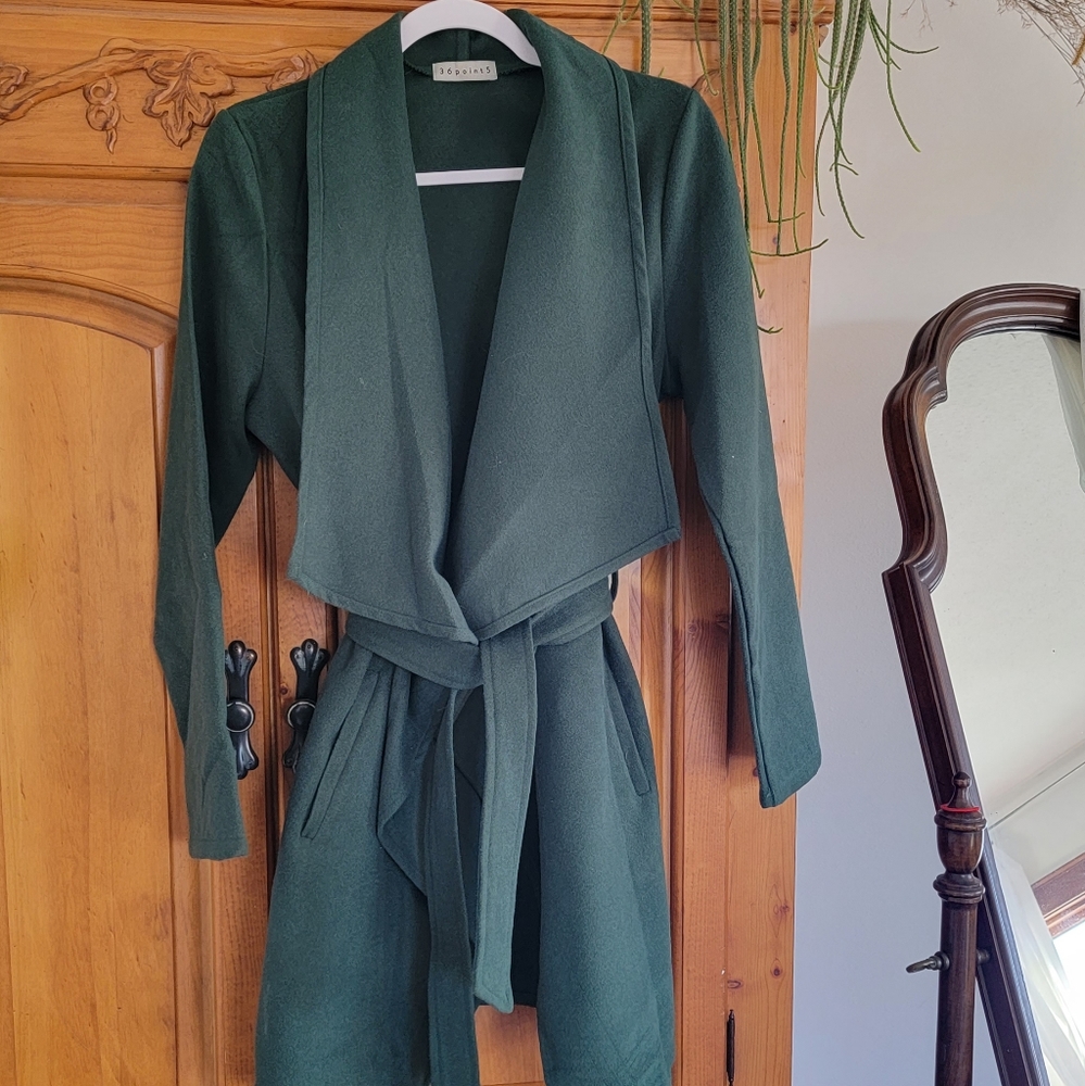 36point5 jacket s/m forest green